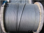 Aluminized zinc steel strand conductor